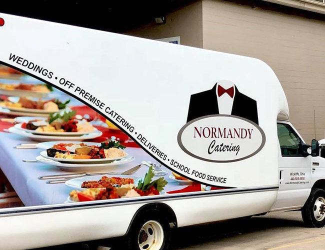 Normandy Catering Delivery Truck