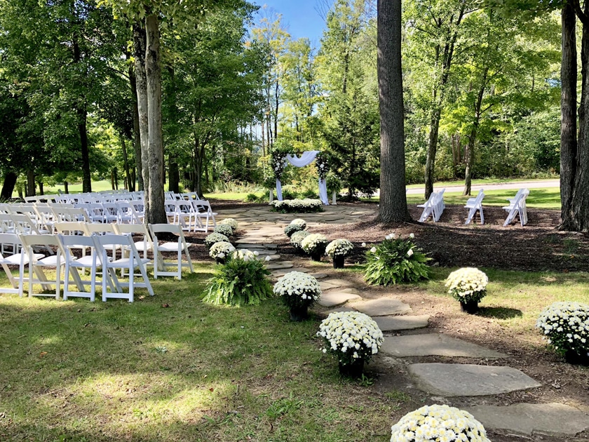 outdoor wedding sign ideas