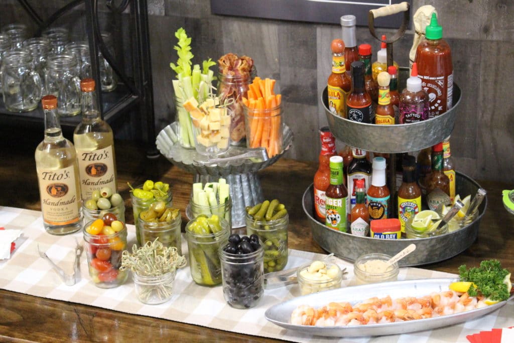 social kitchen bloody mary bar
